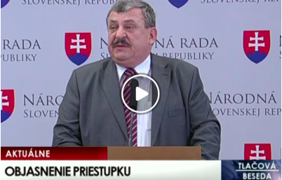 Škandalizácia Slovenskej národnej strany