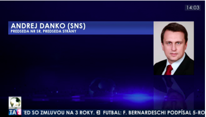 A. Danko: SNS nepodporí vstup Turecka do Únie - TA3