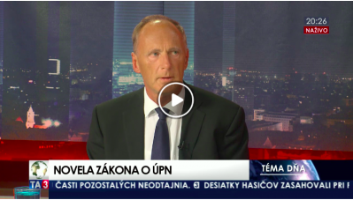 Jaroslav Paška v relácii "Téma dňa" - Novela zákona o Ústave pamäti národa