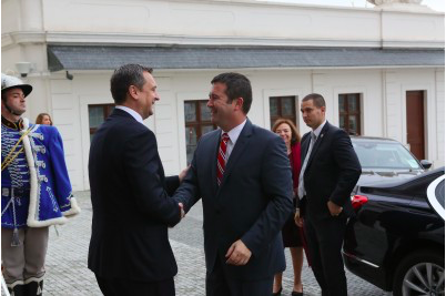 A. Danko - Po rokovaní s J. Hamáčkom na BA hrade