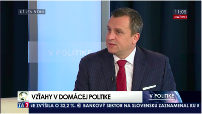 A. Danko a J. Paška "V politike" - Domáce aktuálne témy