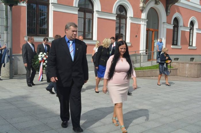 Gabriela Matečná sa stretla s nitrianskymi národniarmi