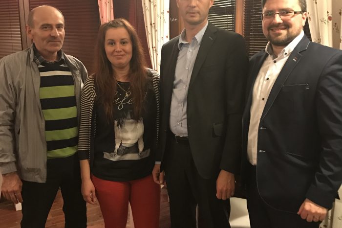Štátny tajomník Ministerstva dopravy Peter Ďurček (SNS) navštívil Bardejov