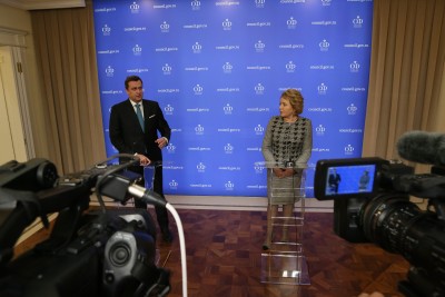 A. Danko - Stretnutie s predsedníčkou rady RF