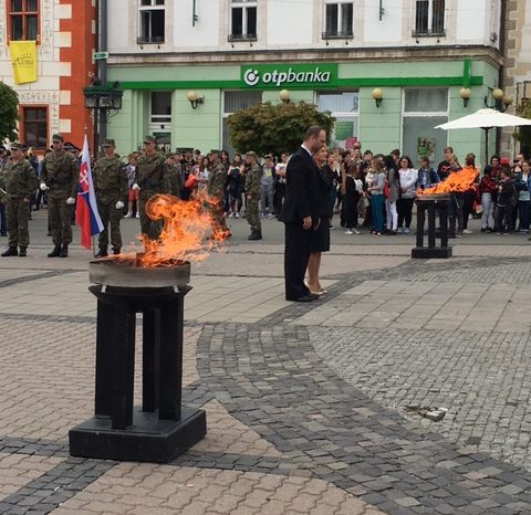 Spomienka na oslobodenie v Banskej Bystrici