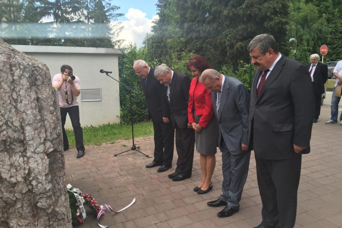 Anton Hrnko na Kongrese slovenských spisovateľov v Trenčianskych Tepliciach