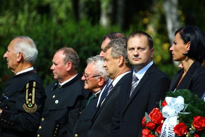 Minister obrany na Dňoch baníkov v Handlovej