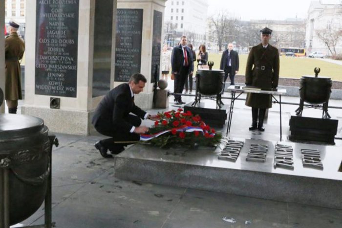 Pietna spomienka v Poľsku
