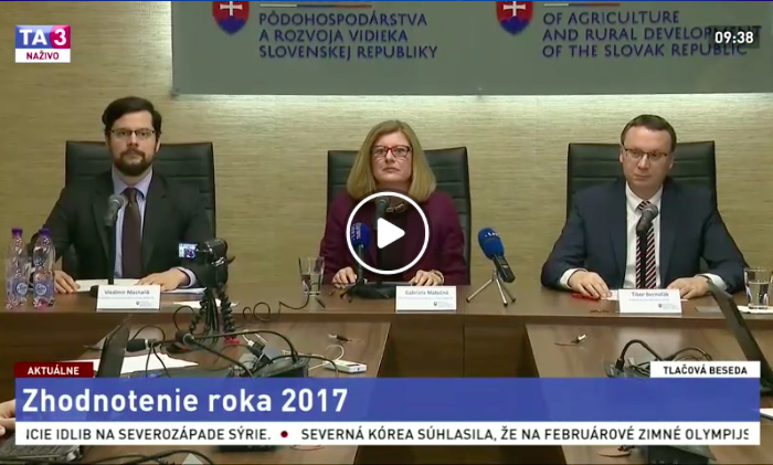 TB G. Matečná a T. Bernaťák - Zhodnotenie roka 2017 v pôdohospodárstve