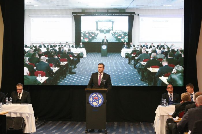 Predseda NR SR a SNS Andrej Danko sa zúčastnil Volebnej konferencie SFZ