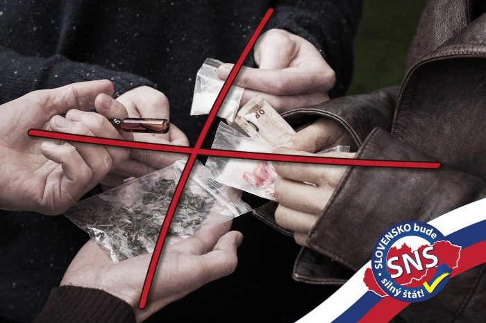 SNS nesúhlasí s dekriminalizáciou drog