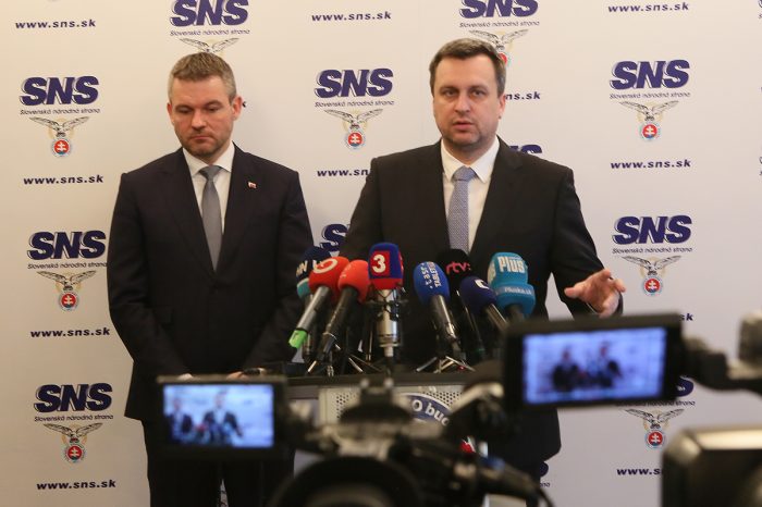 SNS chce pokračovanie svojich ministrov v novej vláde SR