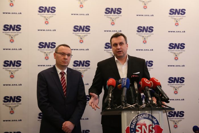 A. Danko: SNS je pripravená na rekonštrukciu vlády, ale aj na predčasné voľby