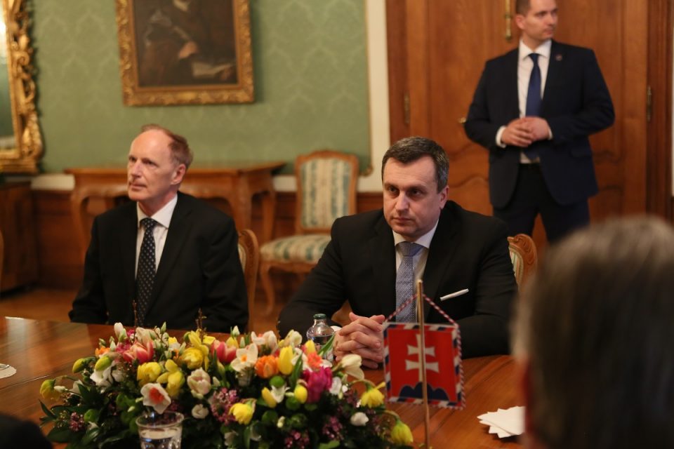 A. Danko - Po stretnutí s prezidentom SR