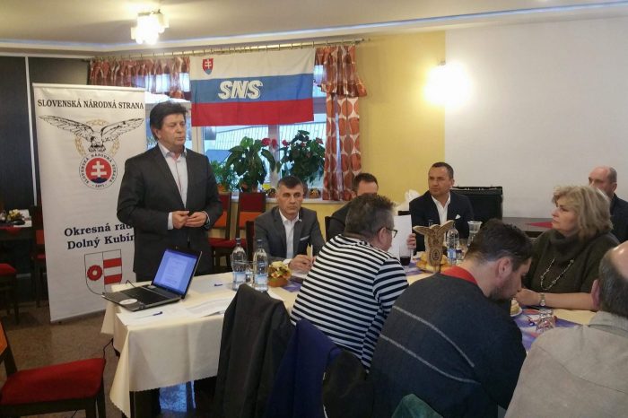 Okresná konferencia SNS Dolný Kubín