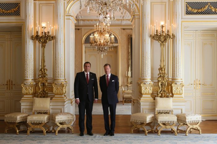 Predseda NR SR Andrej Danko sa stretol s veľkovojvodom luxemburským