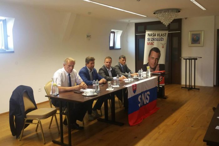 Zasadla žilinská krajská rada starostov a primátorov SNS