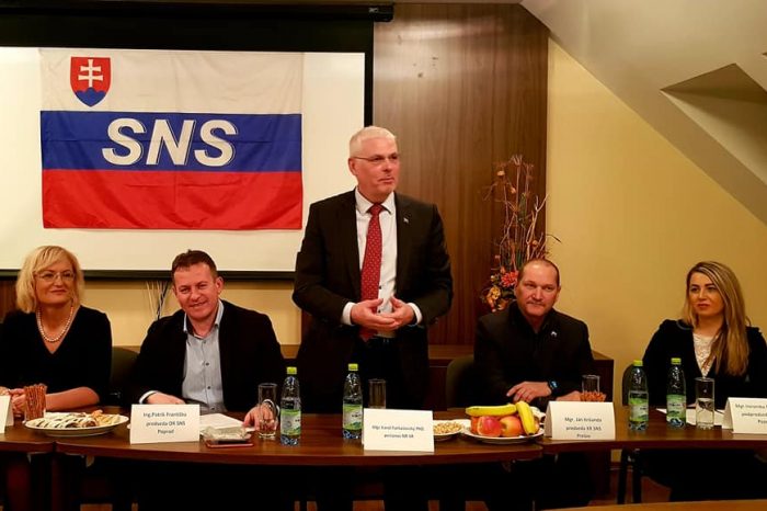 Okresná konferencia SNS Poprad