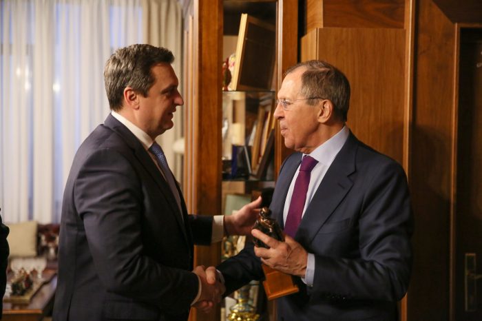 Stretnutie so Sergejom Lavrovom