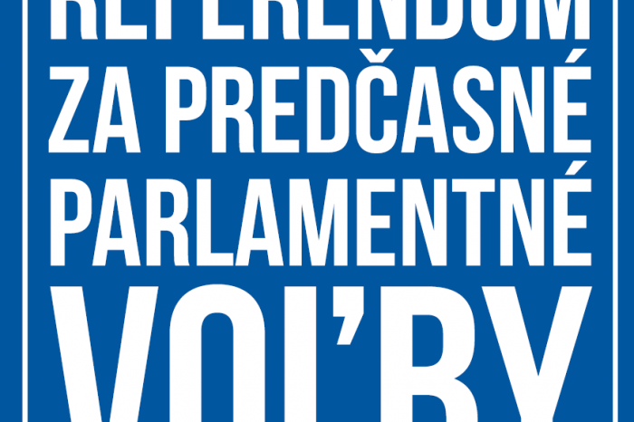 PETÍCIA  za vyhlásenie referenda o predčasných parlamentných voľbách