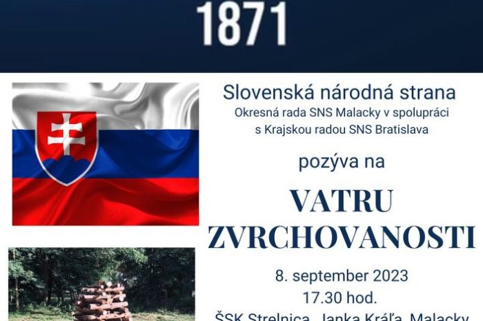 Malacky - Vatra zvrchovanosti Krajská rada SNS BA
