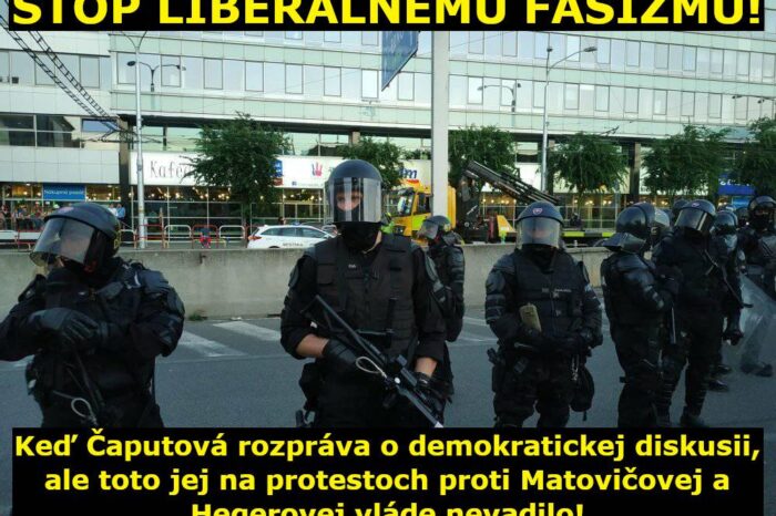 ZA SLOVENSKO BEZ LIBERÁLNEHO FAŠIZMU!