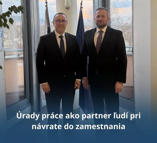 PRACOVNÁ NÁVŠTEVA NA ÚRADE PRÁCE, SOCIÁLNYCH VECÍ A RODINY SPIŠSKÁ NOVÁ VES
