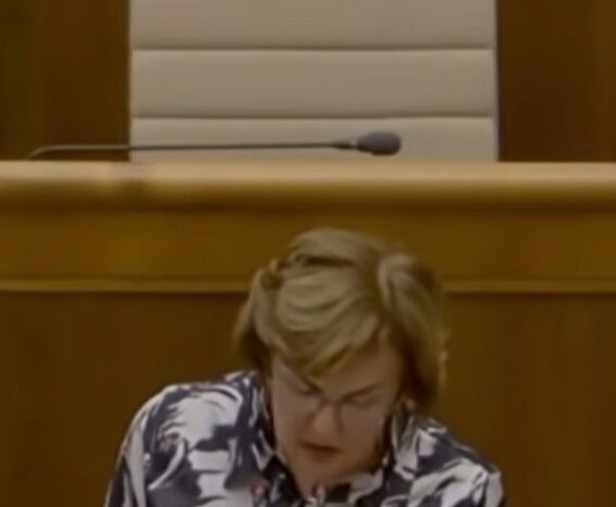 POMAĽOVANÝ SLAVÍN JE ODPORNÝ SKUTOK OSÔB, KTORÉ SA HLÁSIA K PROGRESIVIZMU