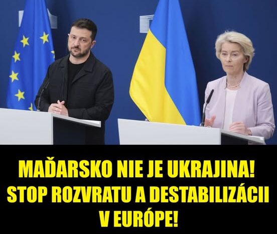 MAĎARSKO NIE JE UKRAJINA!