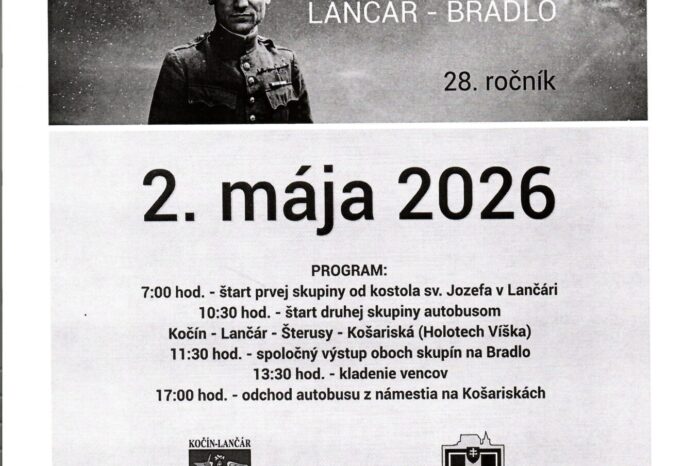 28. ROČNÍK POCHOD LANČÁR - BRADLO