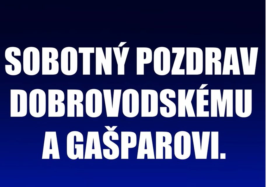 AK PADNE SNS, PADNETE AJ VY, TO SI UVEDOMTE, PÁN GAŠPAR.